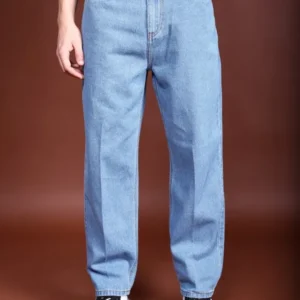 Men Blue Relaxed Fit Clean Look Jeans