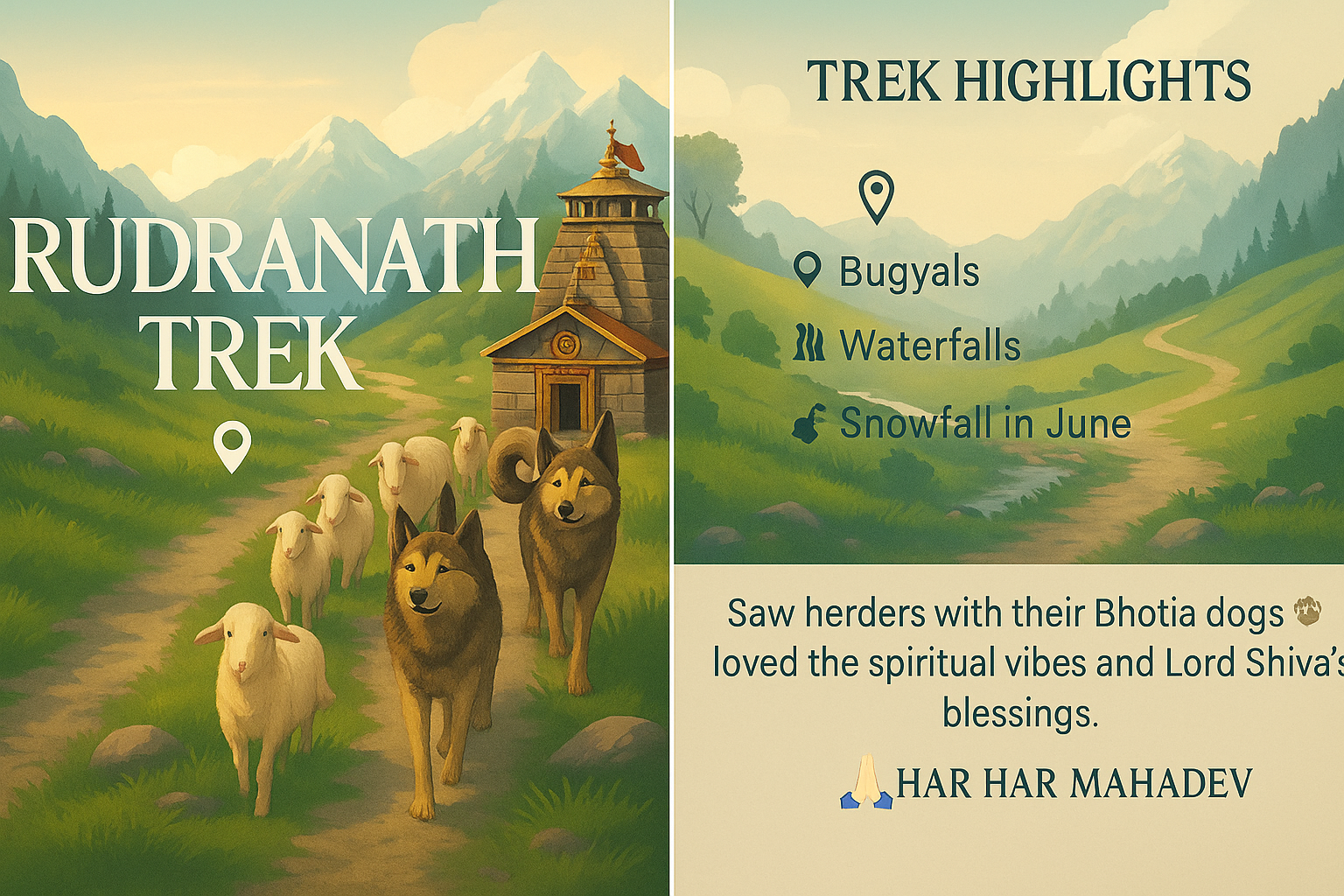 Read more about the article Rudranath Trek 2025 – A Soulful Journey to the Toughest Kedar